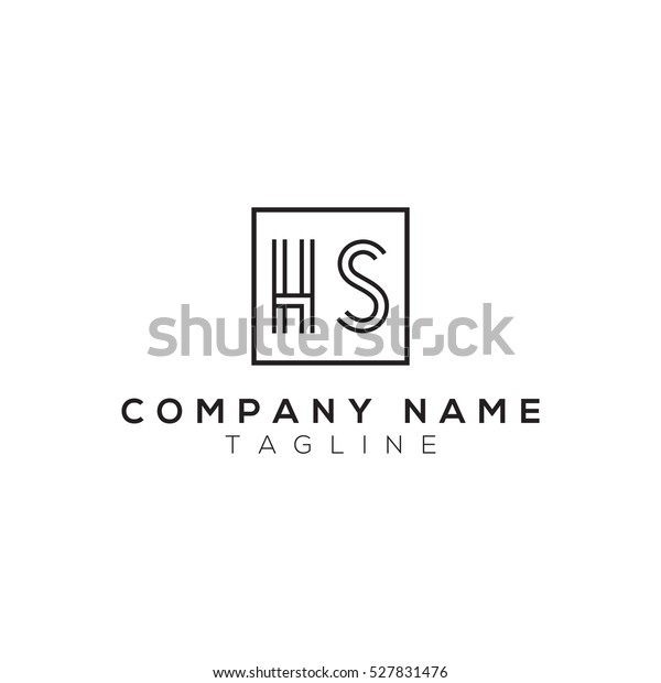 Hs Logo Stock Vector (Royalty Free) 527831476