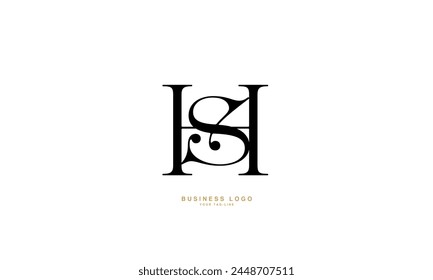 HS, SH, H, S, Abstract Letters Logo Monogram