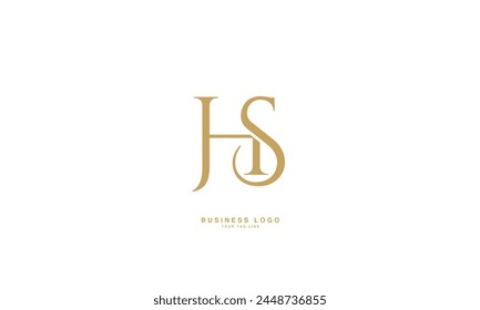 HS, SH, H, S, Abstract Letters Logo Monogram