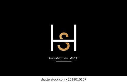 HS, SH, H, S abstract letters logo monogram