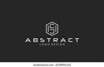 HS or SH letters logo. Vector