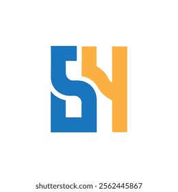 HS or SH monogram minimal elegant logo design vector illustration, Luxury Initial SH or HS Monogram and any business, sh icon, sh symbol, hs icon , hs symbol, s h logo, s h letter, s h initial, h s 