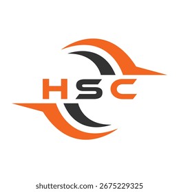HSC letter design. HSC letter technology logo design. HSC Monogram logo design for an entrepreneur and business.
