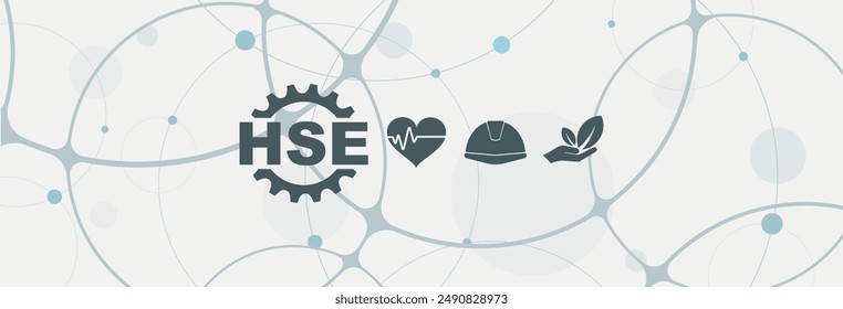 hse icons on white background