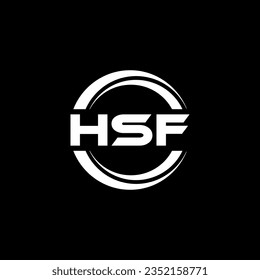 HSF Logo Design, Inspiration for a Unique Identity. Modern Elegance and Creative Design. Watermark Your Success with the Striking this Logo.