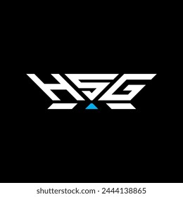 HSG letter logo vector design, HSG simple and modern logo. HSG luxurious alphabet design  
