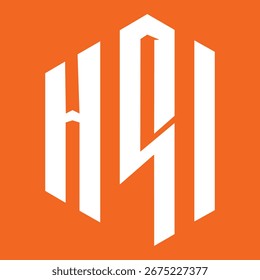 HSI letter design. HSI letter technology logo design. HSI Monogram logo design for an entrepreneur and business.