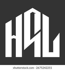 HSL letter design. HSL letter technology logo design. HSL Monogram logo design for an entrepreneur and business.