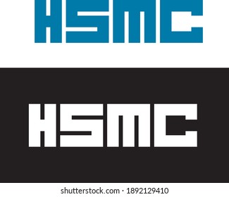 HSMC letter logo .creative logo