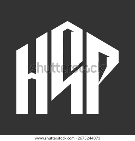 HSP letter design. HSP letter technology logo design. HSP Monogram logo design for an entrepreneur and business.