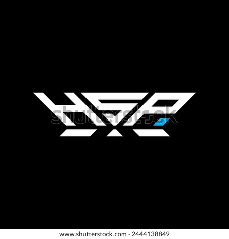 HSP letter logo vector design, HSP simple and modern logo. HSP luxurious alphabet design  
