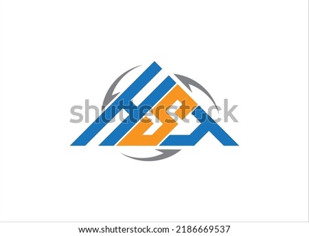 HST tringle logo design icon illustrator vector