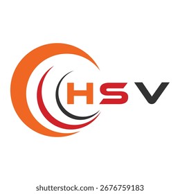 HSV letter design. HSV letter technology logo design. HSV Monogram logo design for an entrepreneur and business.