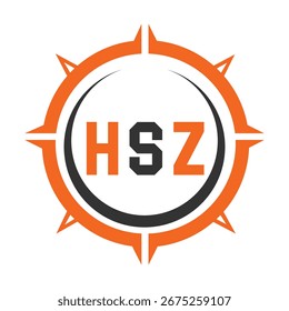Diseño de letra HSZ. Diseño de logotipo de tecnología de letras HSZ. HSZ Monogram diseño de logotipo para un empresario y negocio.