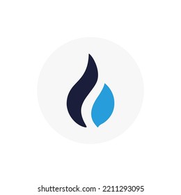 Ht coin icon isolated on white background.