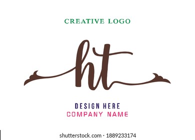 El logotipo con letras HT es sencillo, fácil de entender y autorizado