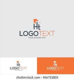 HT Tech Logo Design Template