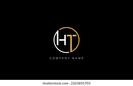 HT, TH, Abstract Letters Logo Monogram