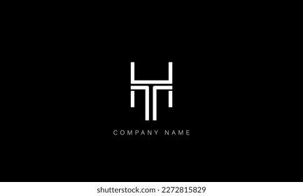HT, TH, Abstract Letters Logo Monogram