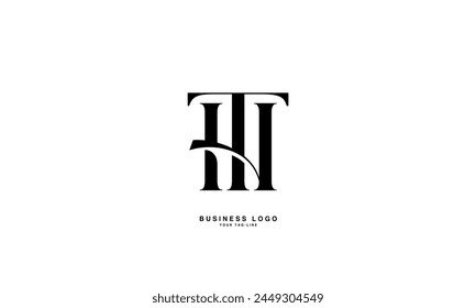 HT, TH, H, T, Abstract Letters Logo monogram