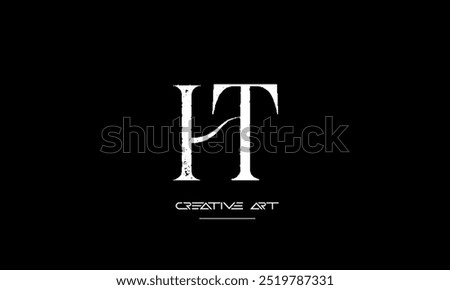 HT, TH, H, T abstract letters logo monogram