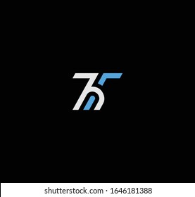 Logo HT o TH y diseños de iconos