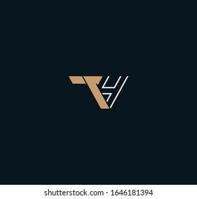 HT- oder TH-Logo- und Symboldesigns