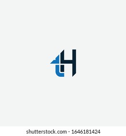 HT- oder TH-Logo- und Symboldesigns