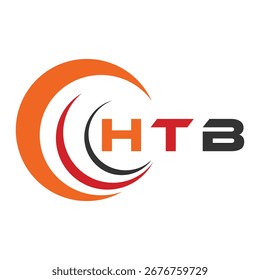 HTB letter design. HTB letter technology logo design. HTB Monogram logo design for an entrepreneur and business.