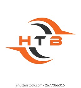 Diseño de letra HTB. Diseño de logotipo de tecnología de letras HTB. HTB Diseño de logotipo de monograma para un emprendedor y negocio.
