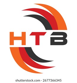 Diseño de letra HTB. Diseño de logotipo de tecnología de letras HTB. HTB Diseño de logotipo de monograma para un emprendedor y negocio.