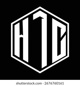 HTC letter design. HTC letter technology logo design. HTC Monogram logo design for an entrepreneur and business.
