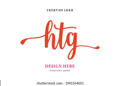 HTG lettering logo is simple, easy to understand and authoritative