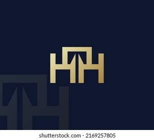 Hth Modern Abstract Illustration Vector Design Stock Vector (Royalty ...