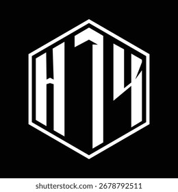 Diseño de letra HTK. Diseño de logotipo de tecnología de letras HTK. HTK Monogram diseño de logotipo para un empresario y negocio.