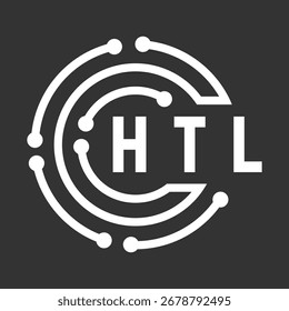 HTL letter design. HTL letter technology logo design. HTL Monogram logo design for an entrepreneur and business.