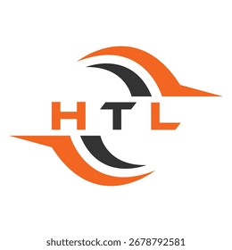 Diseño de letra HTL. Diseño de logotipo de tecnología de letras HTL. HTL Monogram diseño de logotipo para un empresario y negocio.