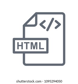  html coding vector icon