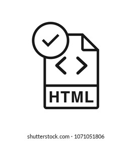 HTML Complete Icon