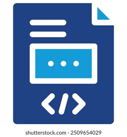 Ícone de arquivo HTML vetor ilustração conceito para Codificação e desenvolvimento símbolo fundo simples vetor