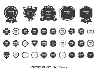 Html Icon Images, Stock Photos & Vectors | Shutterstock