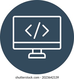 Html Isolated Vector icon which can easily modify or edit

