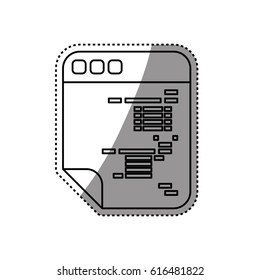 HTML programming code