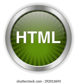 HTML sign icon