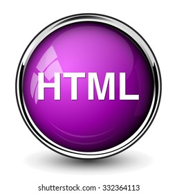 HTML sign icon