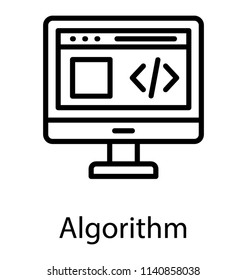 A html source code on monitor screen presenting web development concept 