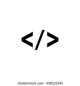 Html Tag icon in trendy flat style background, image jpg, vector eps, flat web, material icon, UI illustration