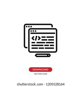 HTML vector icon