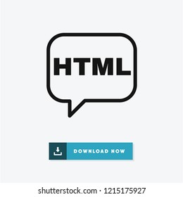 Html vector icon