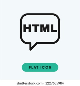Html vector icon